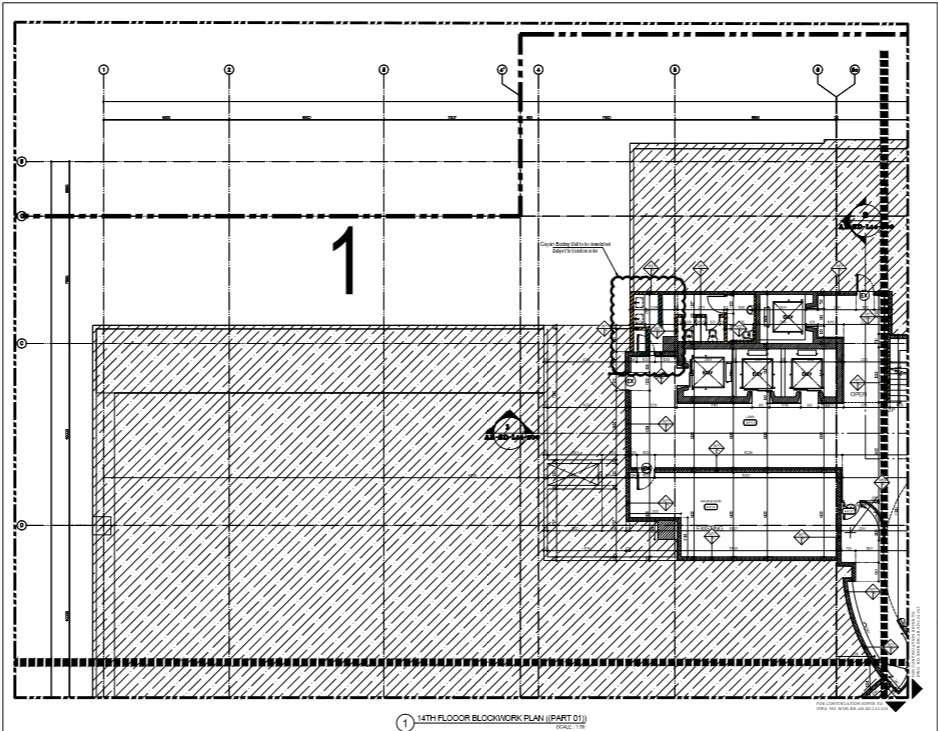  building floor plan with all detail