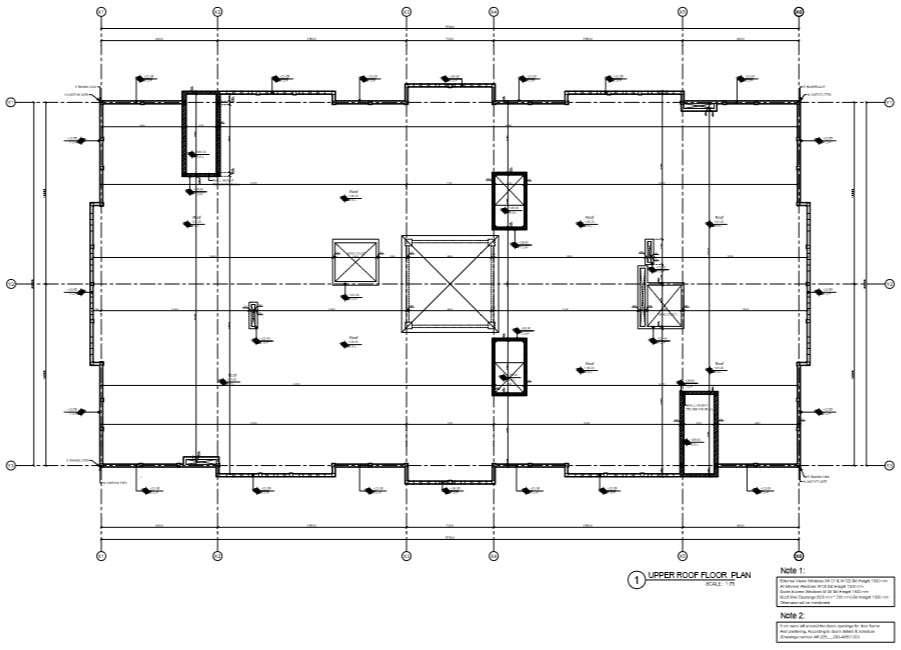  building upper floor plan 