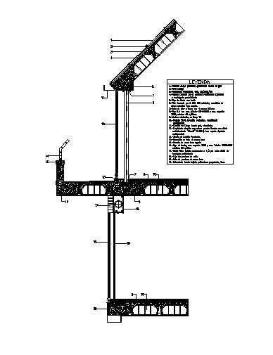  facade section