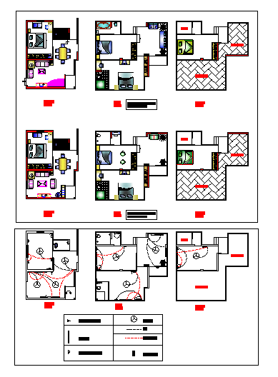 Duplex House lay-out.