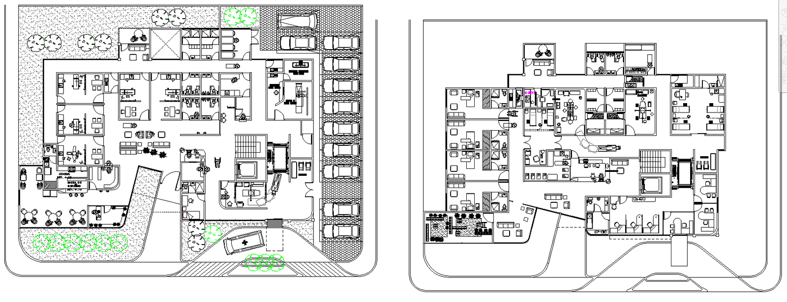 Dental Clinic Hospital DWG