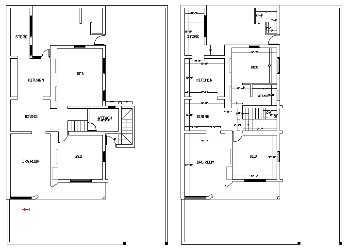 Simple House Lay-out
