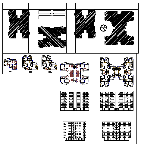 Architectural based Flat design 