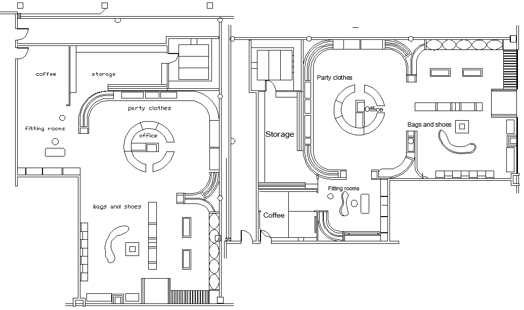 Clothing Shop Lay-out