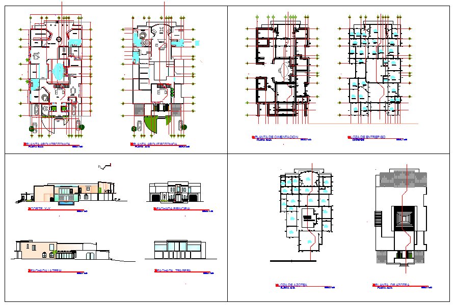 Family Residence plan