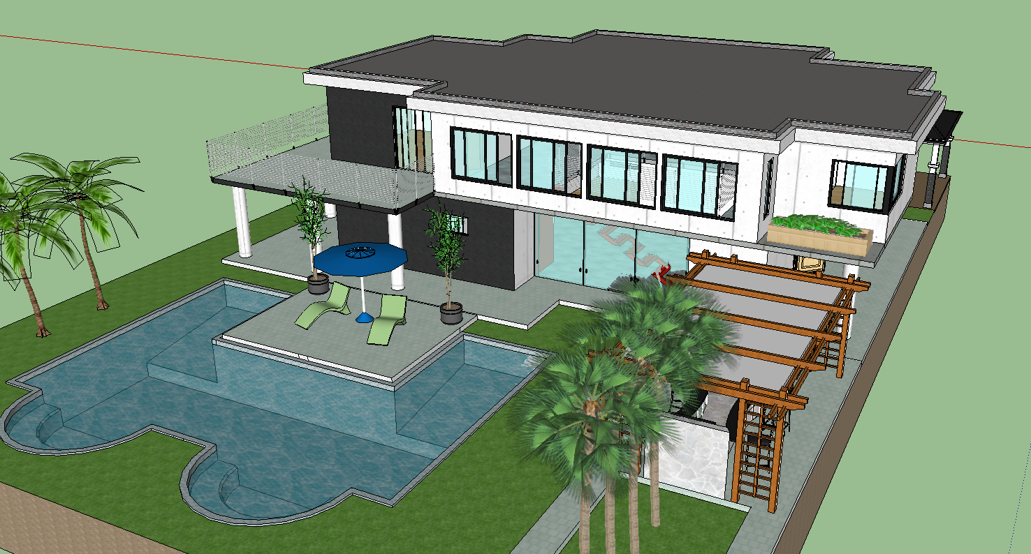 Modern Beach House Design with Oceanfront Views