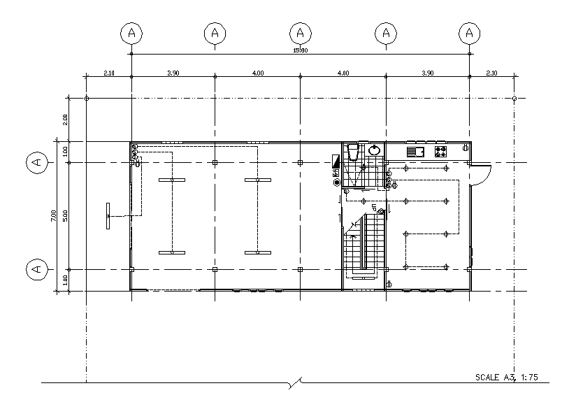 105 Square Meter House Electrical Layout Plan AutoCAD Drawing Download DWG File