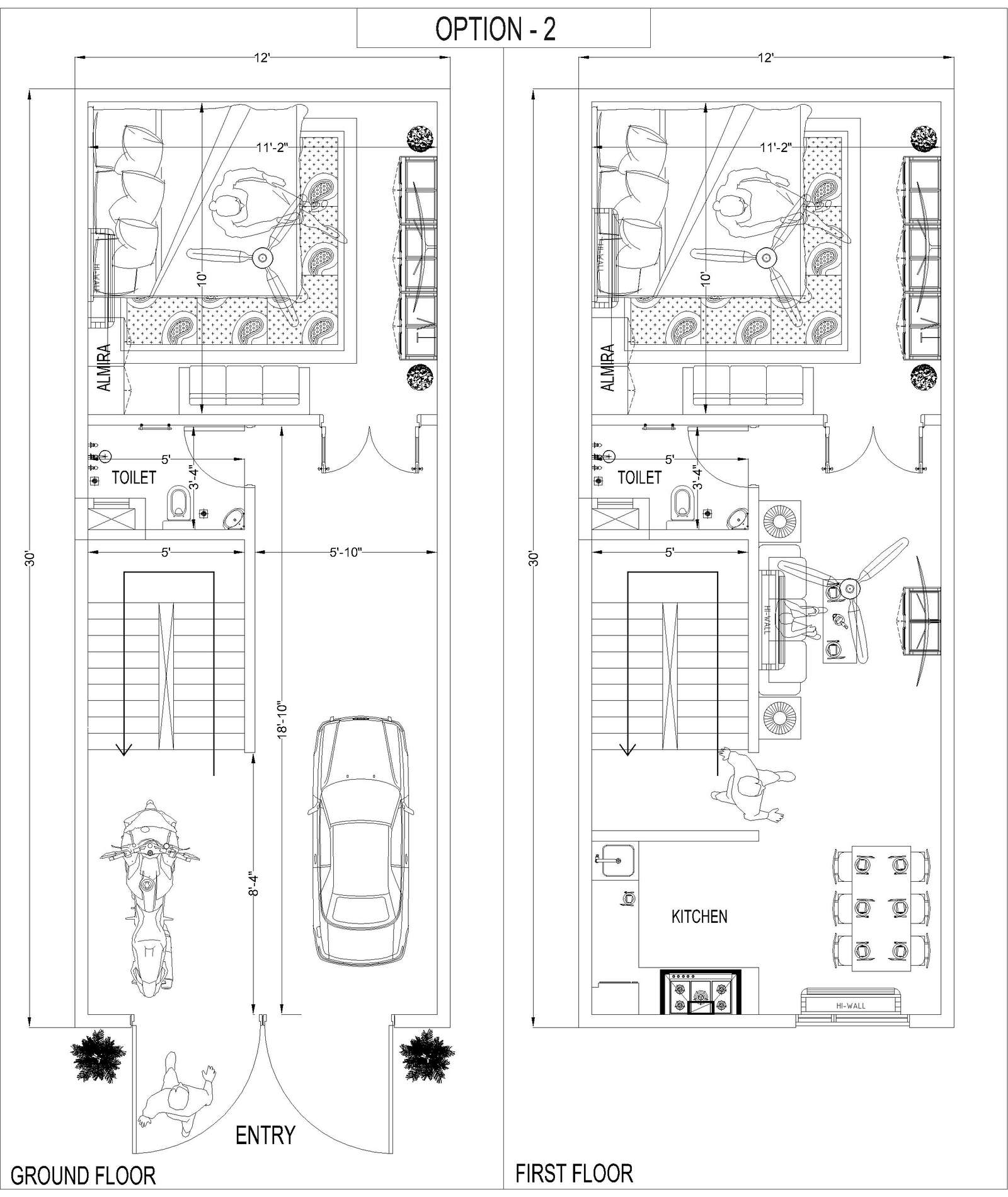 12x30 floor plan