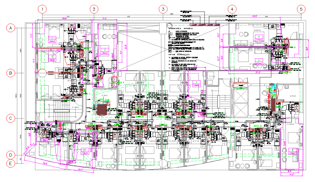 Tourist Hotel detail plan
