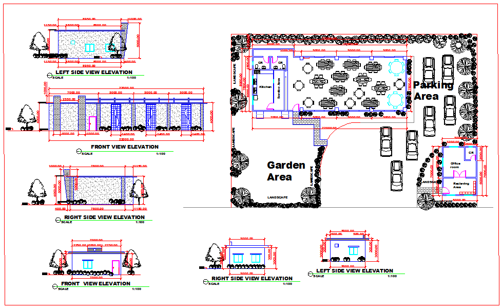 Small Restaurant plan