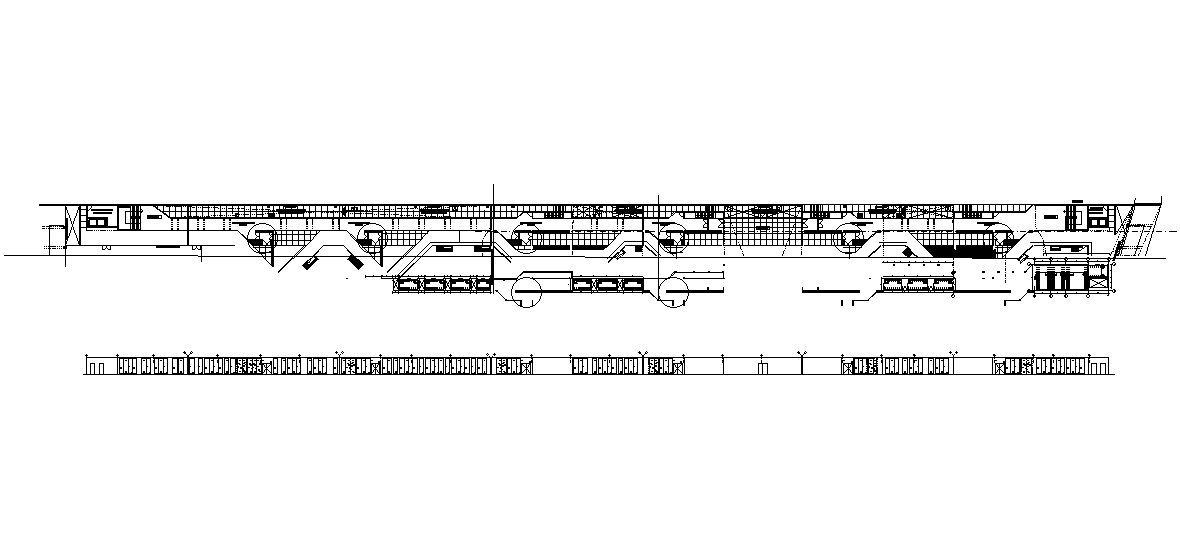 150x30m industrial plan is given in this Autocad drawing file.Download now.