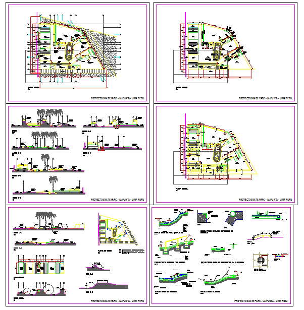 Park Lay-out Plan detail