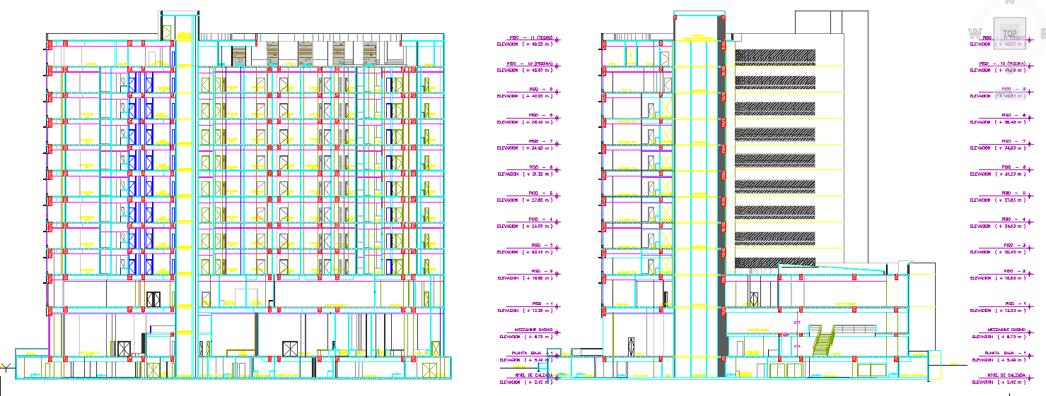5 Star Hotel Building Design Plan