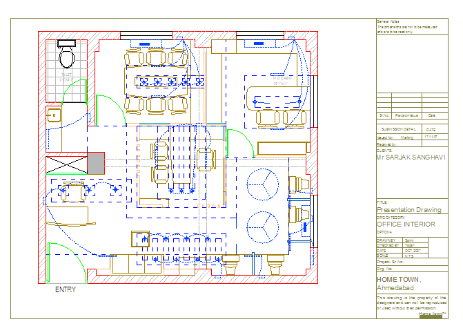 Office Elctric point detail