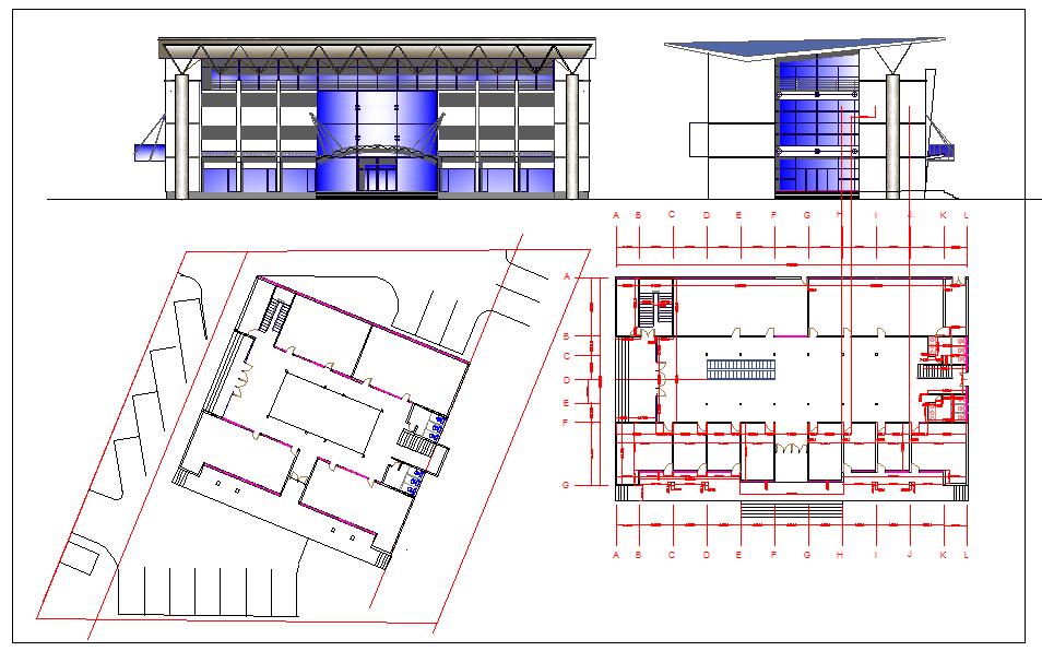 Shopping centre plan