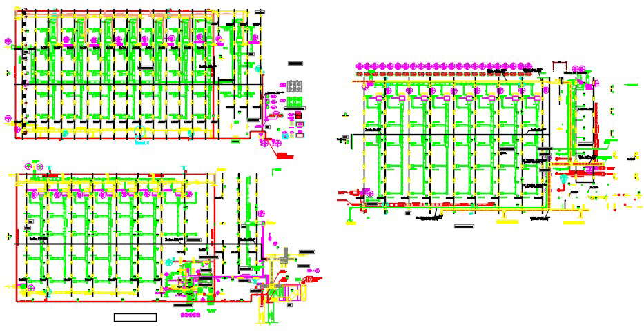 1A,2A,3A New ware house - Equipment Layout On Ceiling