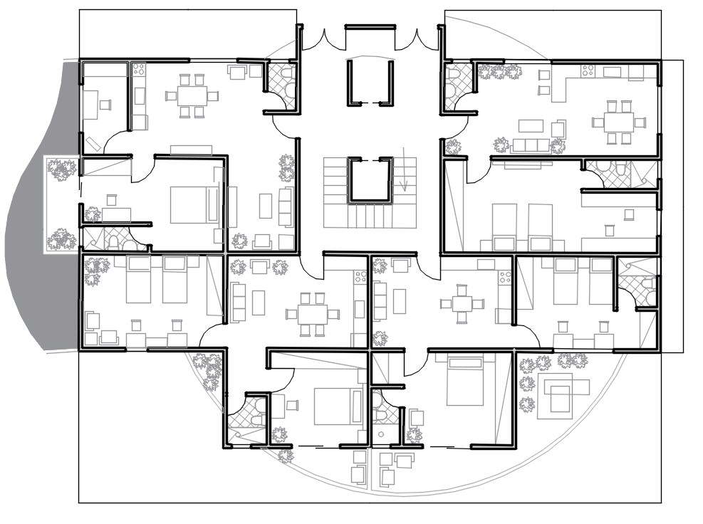 1 BHK And 2 BHK House Furniture Layout Plan AutoCAD Drawing Download DWG File
