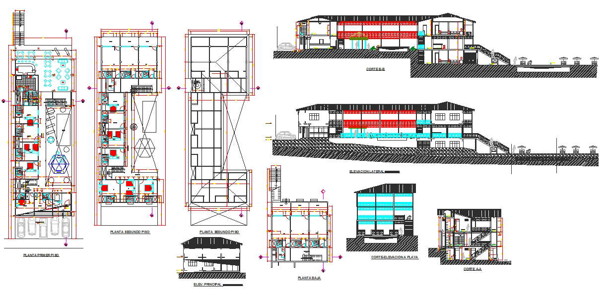Hotel plan design project