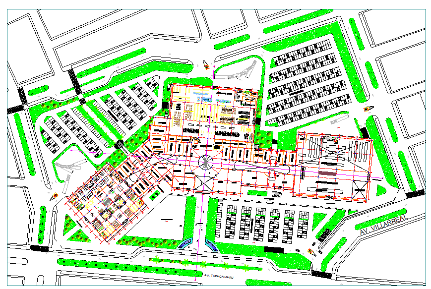 Shopping Centre Lay-Out