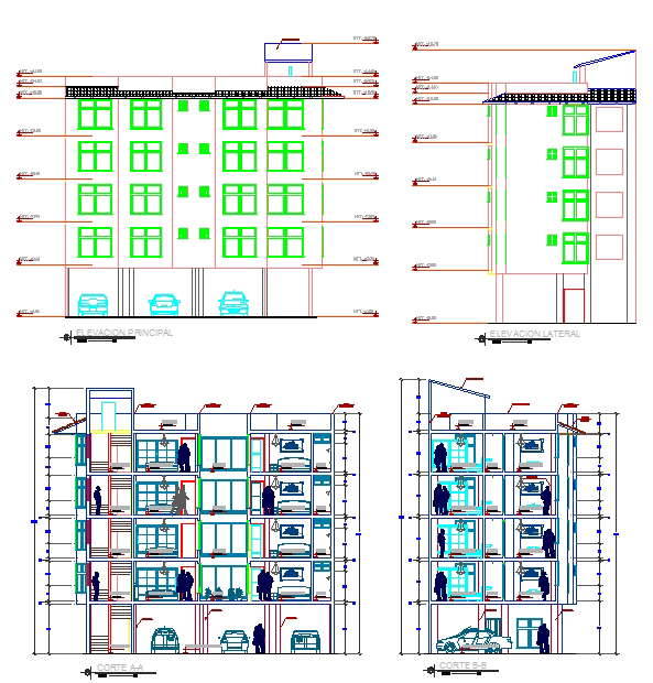 Hotel 4 Storey ground parking 