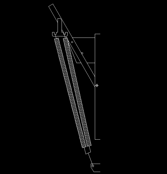 Lift Section CAD Drawing in DWG Format for Building Plans