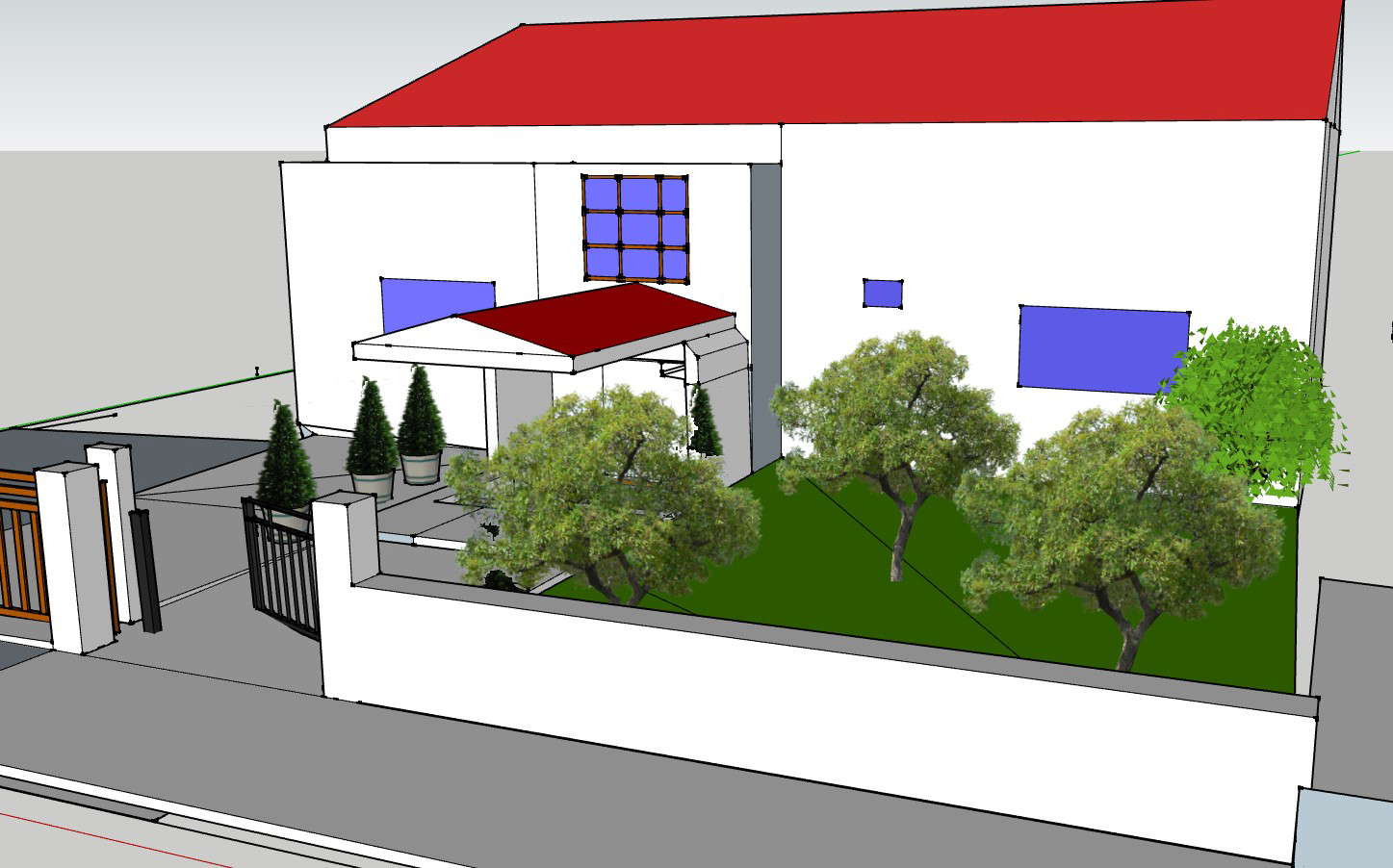 2 Bedroom house with a Garden