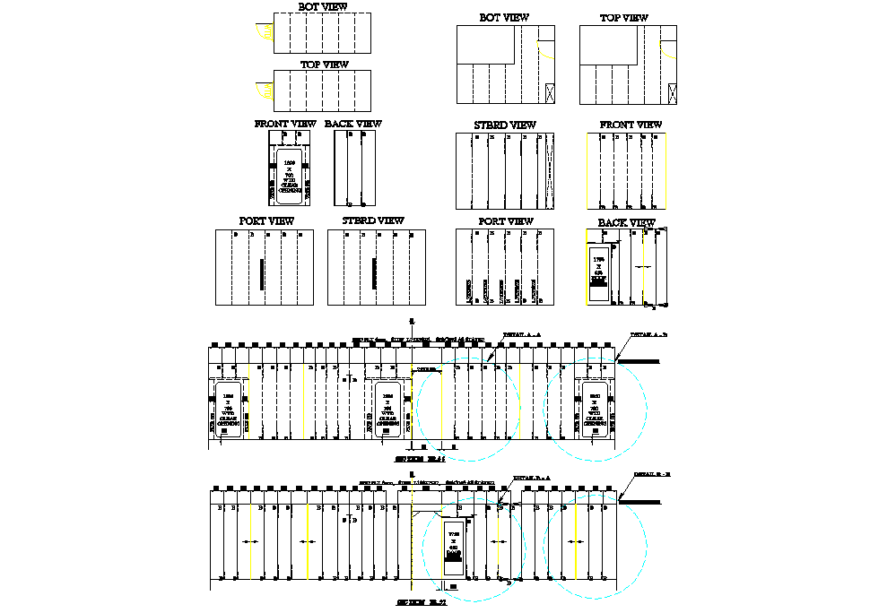 2 d section training snapshot plan dwg file