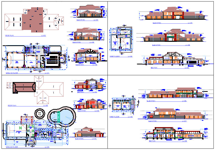 Club House plan