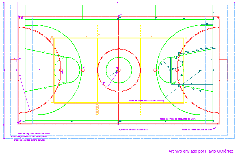 Sport Area Plan detail