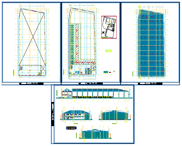 Factory shed design