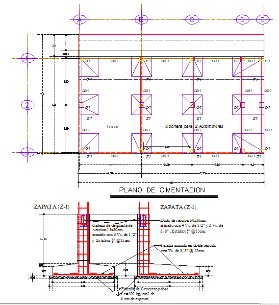 Foundation Lay-out 