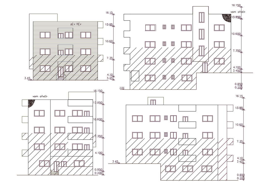 2900 Square Feet House Apartment Elevation Design 
