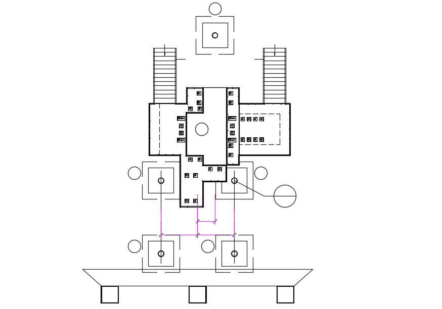 2D CAD Drawing Building Plans AutoCAD File 