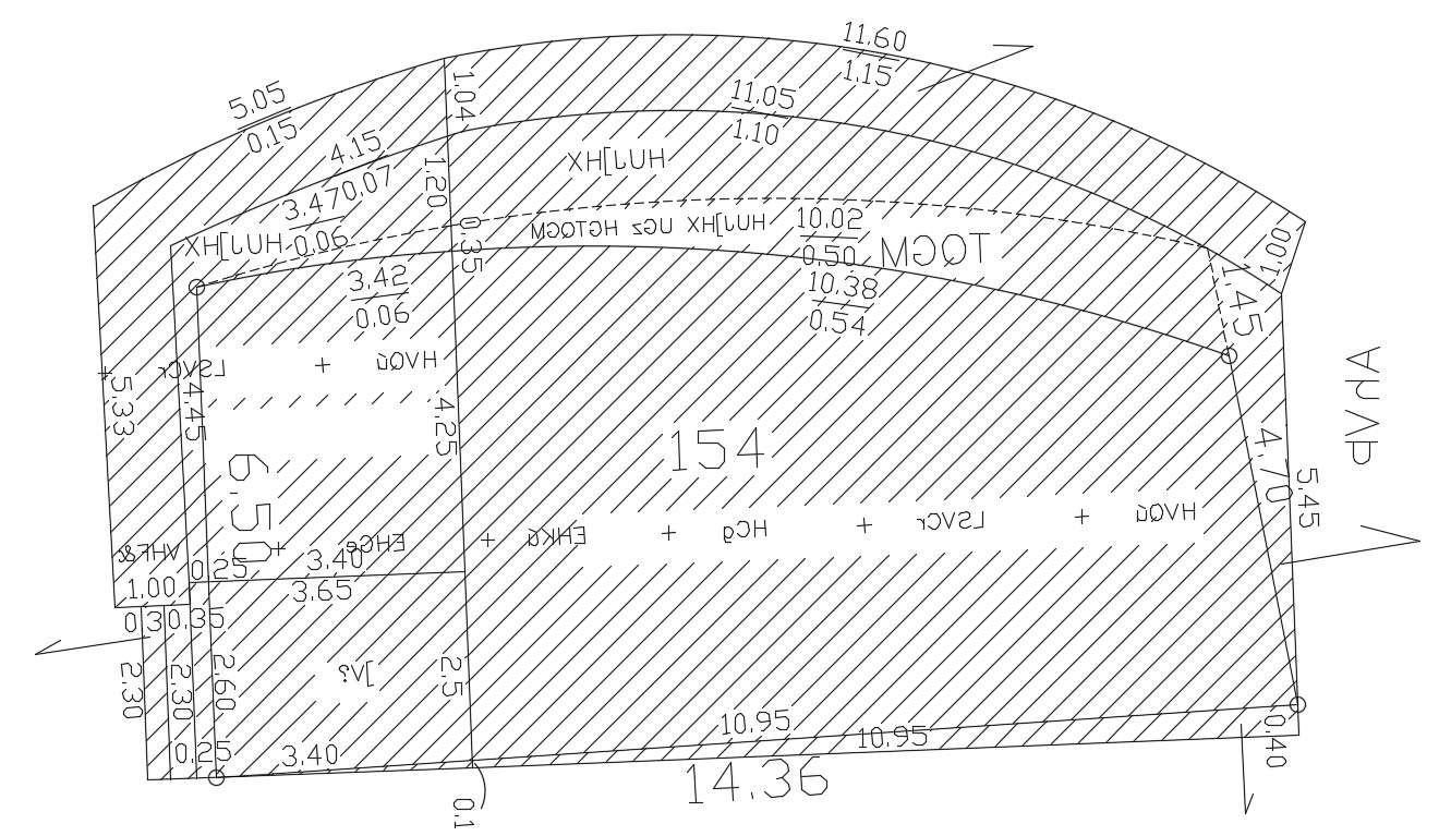 2D CAD drawing of Final Site Town Planing Free DWG File