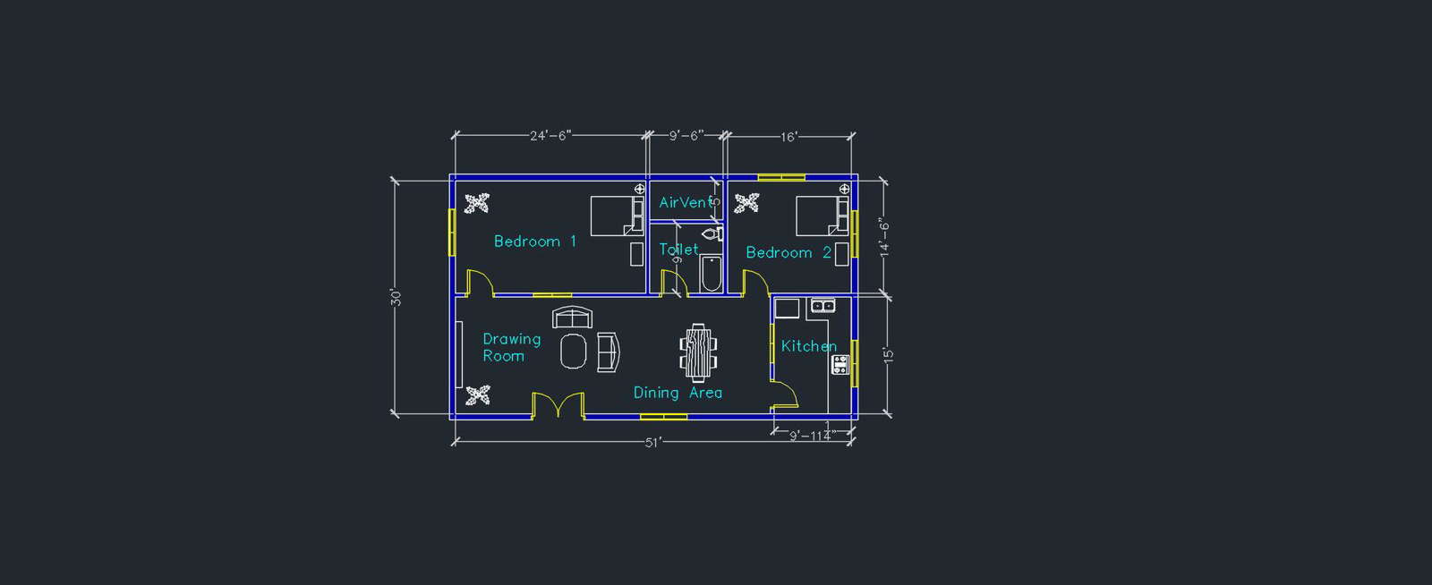 2D plan