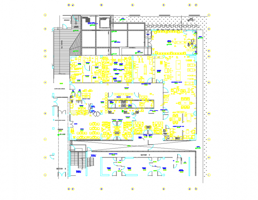 2 d cad drawing of elevation plan auto cad software