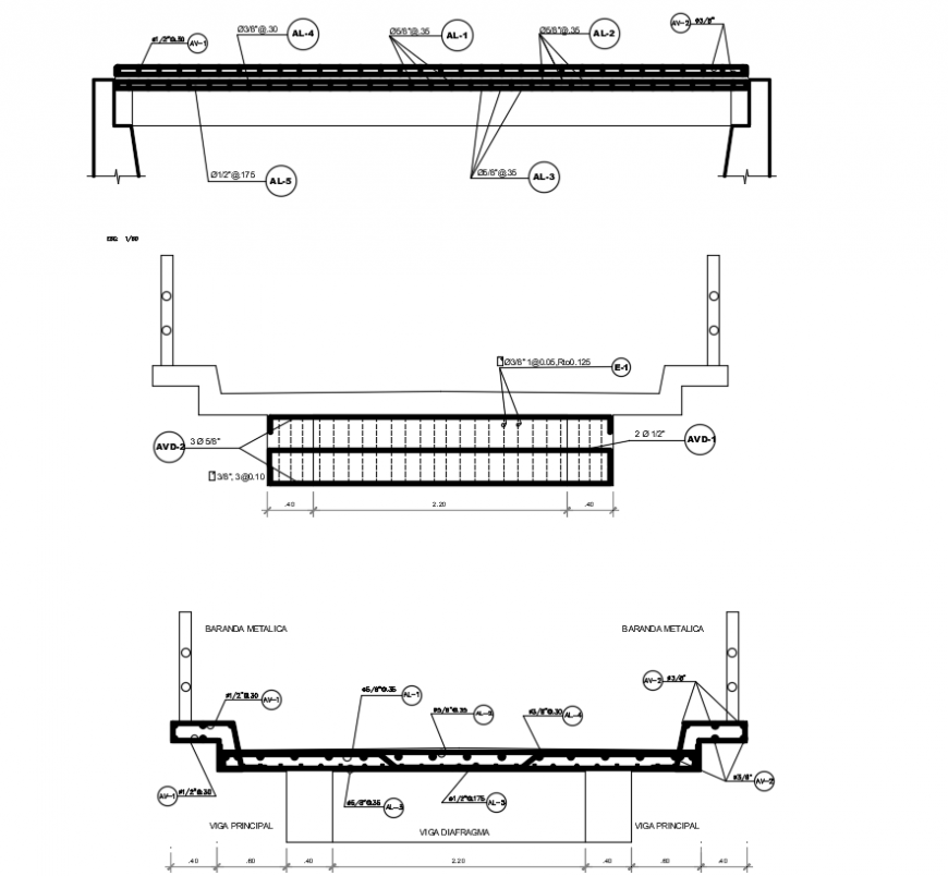2 d cad drawing of road crossing auto cad software