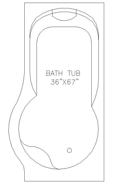 Bath tub Block