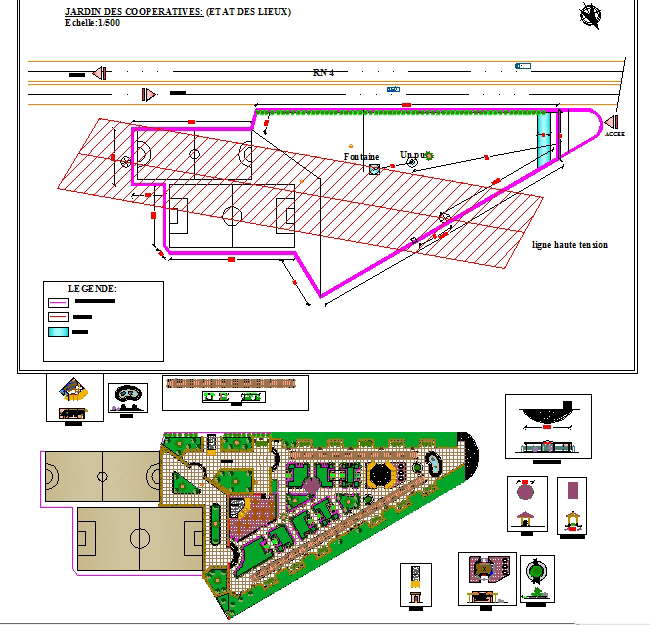 Sport Centre detail plan