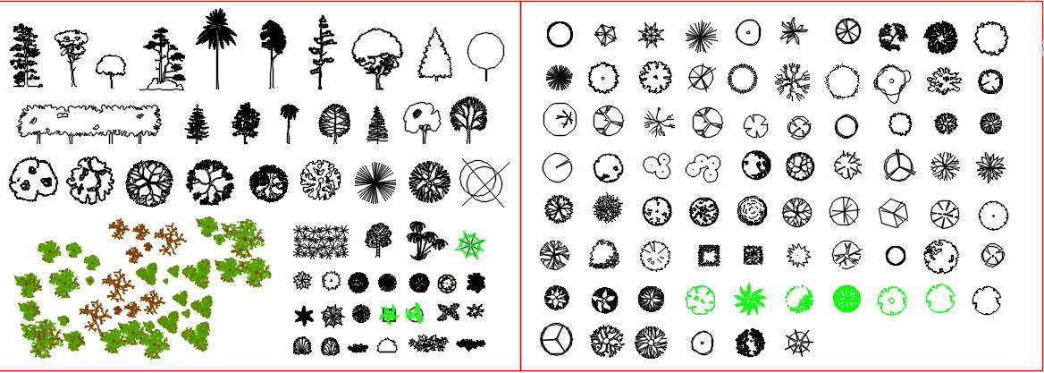 2d Trees blocks