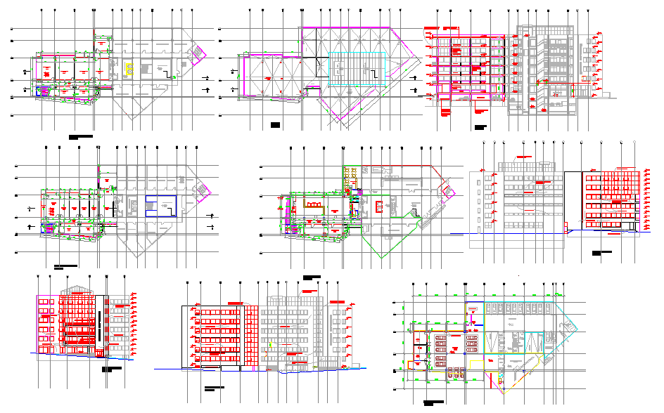 Apartment House Detail 