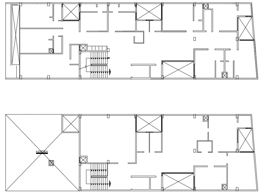 2d cad drawing of clinic third level autocad software