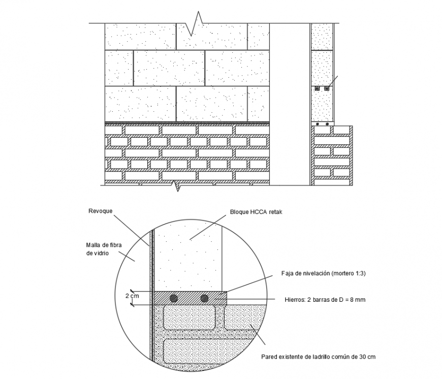 2d cad drawing of plaster block auto cad software