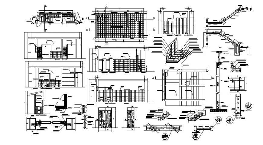 2d cad drawing of wood construction auto cad software