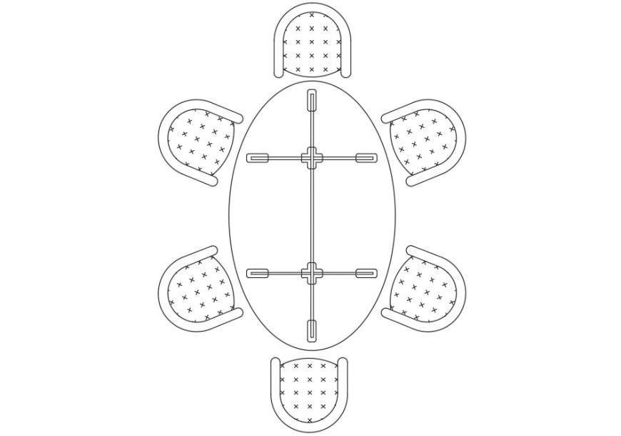 2d CAD elevation drawings of table chair block dwg autocad software file