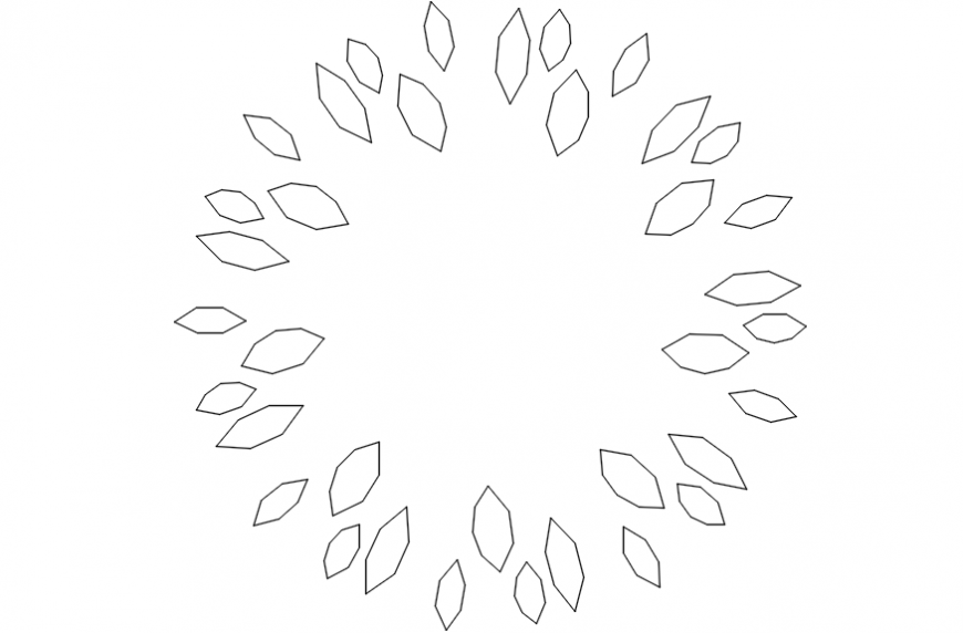 2d detail of tree shade reflecting