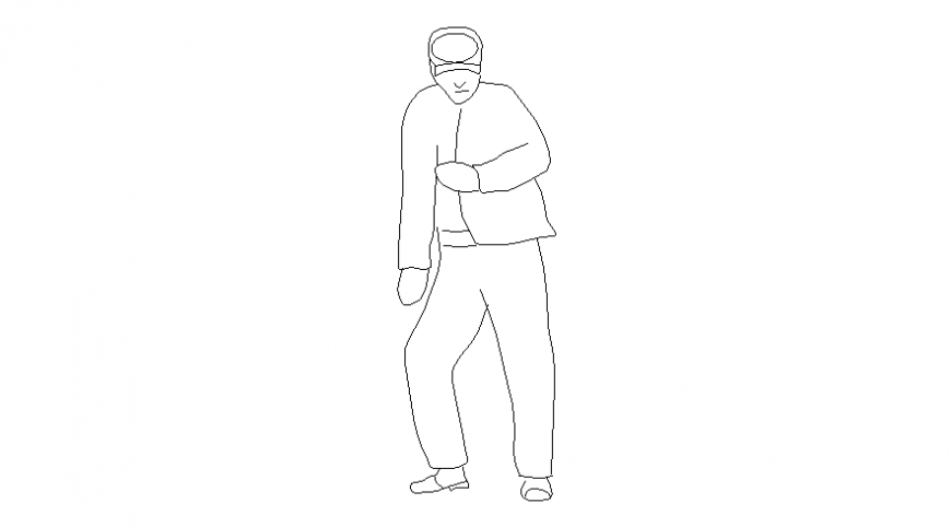 2d drawings details of people men blocks autocad file