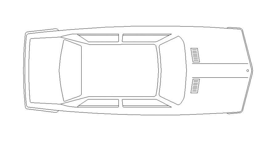 2d drawings of car elevation vehicle units block autocad file