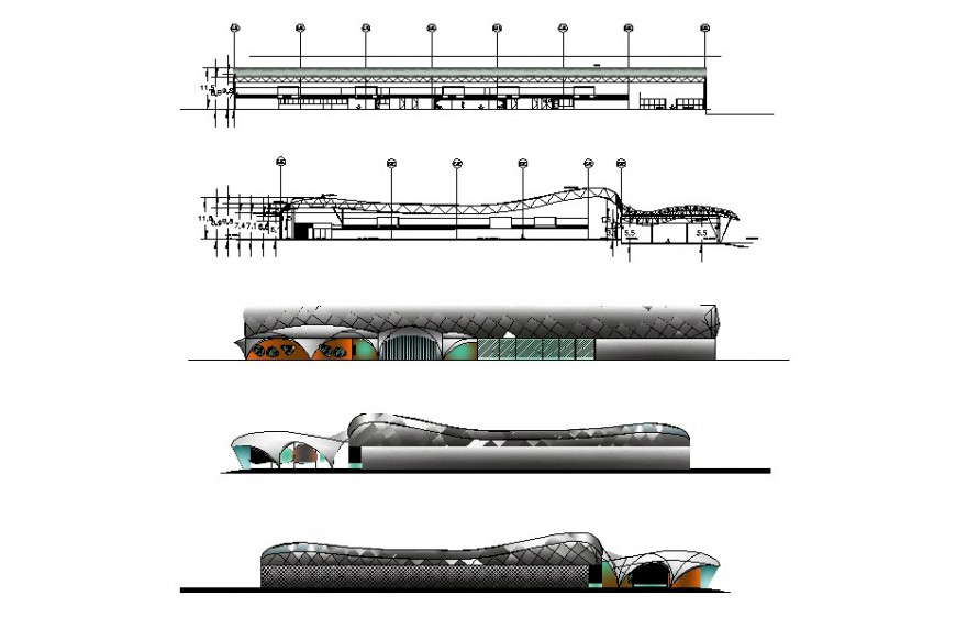 2D elevation of airport