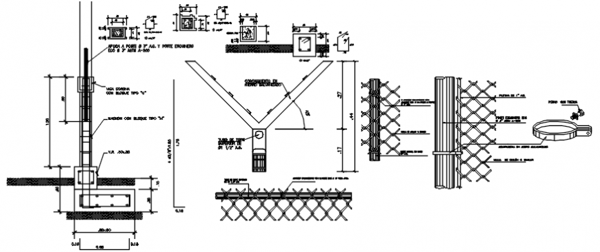 2D Foundation reinforcement detail